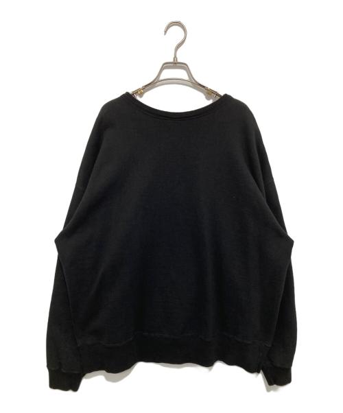 SAINT MICHAEL（セントマイケル）SAINT MICHAEL (セントマイケル) SAINT SPORT CREW NECK SWET　セイントスポーツクルーネックスウェット　25AW　SM-HR1-0000-044 ブラック サイズ:XLの古着・服飾アイテム