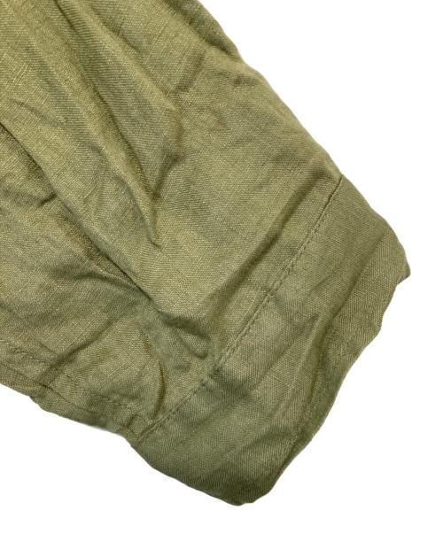 JOURNAL STANDARD（ジャーナルスタンダード）JOURNAL STANDARD (ジャーナルスタンダード) リネンミリタリージャケット　25011400802220 オリーブ サイズ:FREEの古着・服飾アイテム
