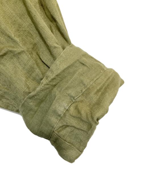 JOURNAL STANDARD（ジャーナルスタンダード）JOURNAL STANDARD (ジャーナルスタンダード) リネンミリタリージャケット　25011400802220 オリーブ サイズ:FREEの古着・服飾アイテム