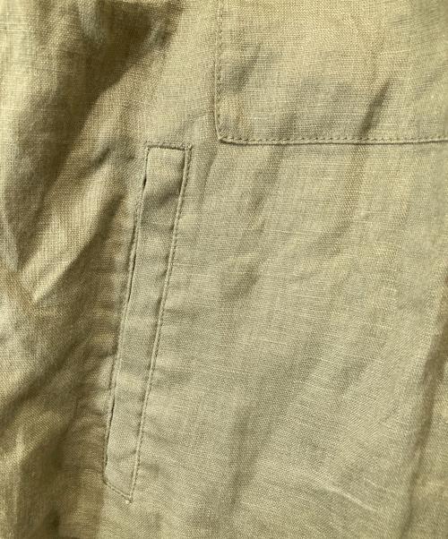 JOURNAL STANDARD（ジャーナルスタンダード）JOURNAL STANDARD (ジャーナルスタンダード) リネンミリタリージャケット　25011400802220 オリーブ サイズ:FREEの古着・服飾アイテム