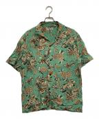 Sun Surf×JOURNAL STANDARDサンサーフ×ジャーナルスタンダード）の古着「別注 アロハシャツ」｜黄緑