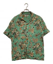 Sun Surf×JOURNAL STANDARD（サンサーフ×ジャーナルスタンダード）の古着「別注 アロハシャツ」｜黄緑