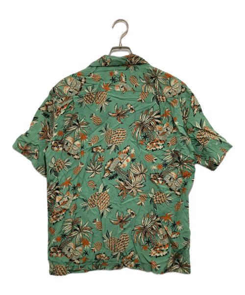 Sun Surf（サンサーフ）Sun Surf (サンサーフ) JOURNAL STANDARD (ジャーナルスタンダード) 別注 アロハシャツ 黄緑 サイズ:Lの古着・服飾アイテム
