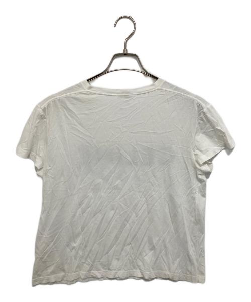 CELINE（セリーヌ）CELINE (セリーヌ) ロゴプリントTシャツ LOGO PRINT TEE  X237370E ホワイト サイズ:Lの古着・服飾アイテム