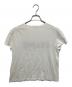 CELINE (セリーヌ) ロゴプリントTシャツ LOGO PRINT TEE  X237370E ホワイト サイズ:L：20000円