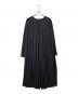 ATON (エイトン) バック プリーツ ワンピース　6922328 ネイビー サイズ:01：15000円
