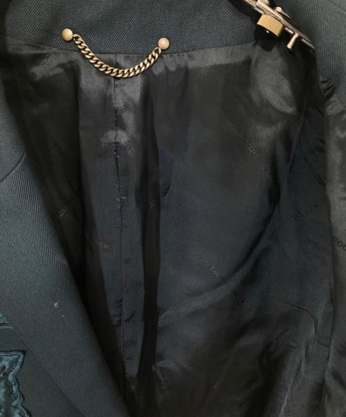 GOLDEN GOOSE（ゴールデングース）GOLDEN GOOSE (ゴールデングース) フラワー刺繍テーラードジャケット GMP00929-P000629 グリーン サイズ:50の古着・服飾アイテム