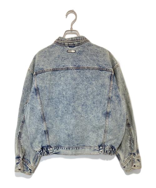 IRO（イロ）IRO (イロ) ケミカルウォッシュ デニムジャケット インディゴ サイズ:Mの古着・服飾アイテム