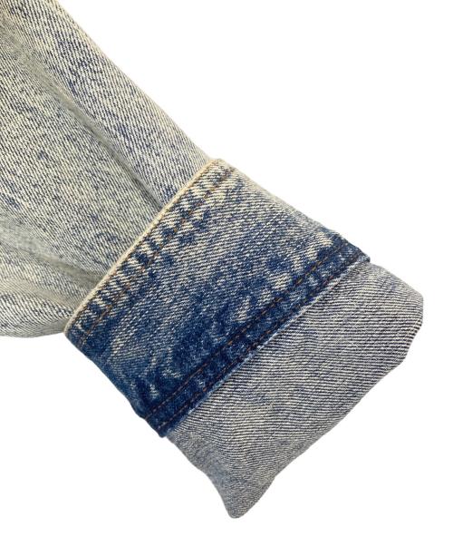 IRO（イロ）IRO (イロ) ケミカルウォッシュ デニムジャケット インディゴ サイズ:Mの古着・服飾アイテム