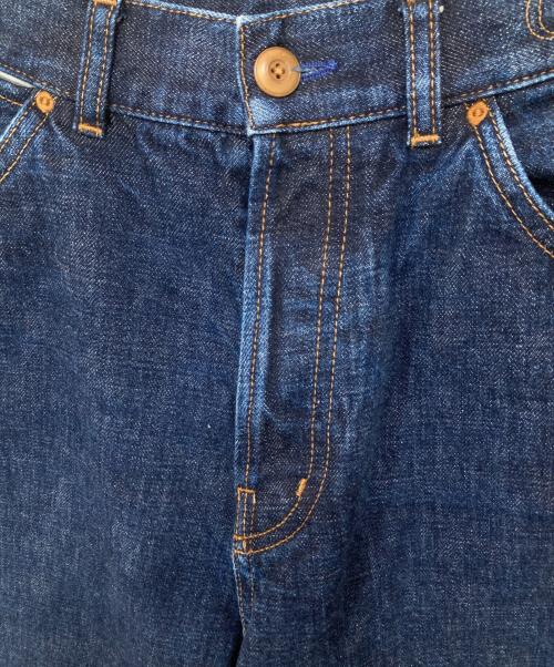 Chloe（クロエ）Chloe (クロエ) ワイドレッグジーンズ　バギーデニムパンツ　WIDE LEG JEANS インディゴ サイズ:W28の古着・服飾アイテム