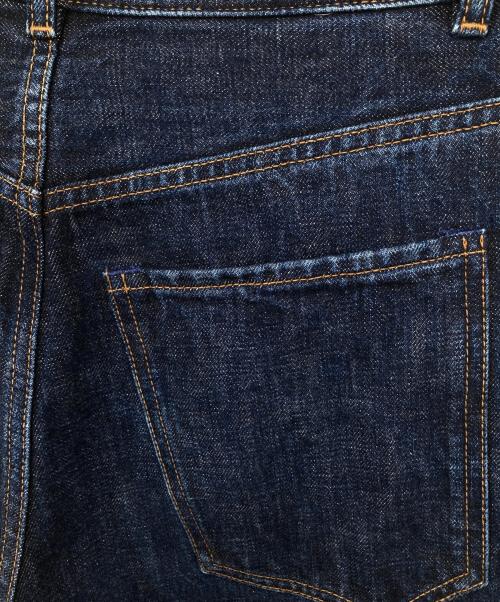 Chloe（クロエ）Chloe (クロエ) ワイドレッグジーンズ　バギーデニムパンツ　WIDE LEG JEANS インディゴ サイズ:W28の古着・服飾アイテム