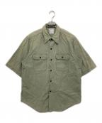 MADISON BLUEマディソンブルー）の古着「ワークシャツ  WORK SHIRTS MB999-5712」｜グリーン