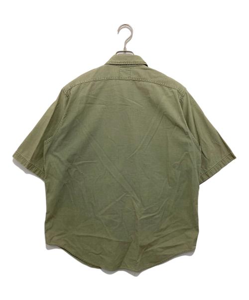 MADISON BLUE（マディソンブルー）MADISON BLUE (マディソンブルー) ワークシャツ  WORK SHIRTS MB999-5712 グリーン サイズ:Mの古着・服飾アイテム