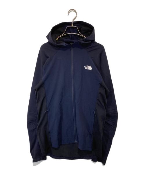 THE NORTH FACE（ザ ノース フェイス）THE NORTH FACE (ザ ノース フェイス) ハイブリッドアンビションフーディ　NT11970 ネイビー サイズ:XLの古着・服飾アイテム