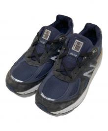 NEW BALANCE（ニューバランス）の古着「M990NV4　ローカットスニーカー」｜ネイビー