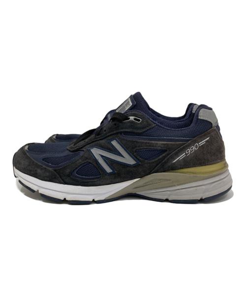 NEW BALANCE（ニューバランス）NEW BALANCE (ニューバランス) M990NV4　ローカットスニーカー ネイビー サイズ:26.5cmの古着・服飾アイテム