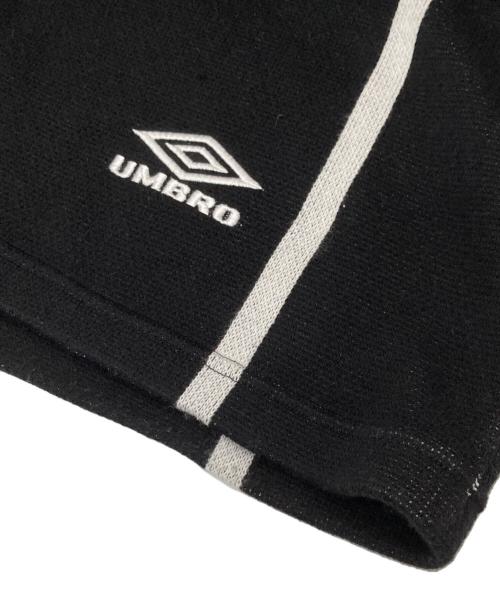 SUPREME（シュプリーム）SUPREME (シュプリーム) UMBRO (アンブロ) Knit Soccer Short　ニットサッカーショーツ　コラボハーフパンツ　ニットパンツ ブラック サイズ:XLの古着・服飾アイテム