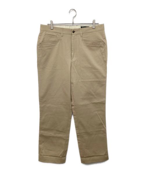 Barnstormer（バーンストーマー）Barnstormer (バーンストーマー) チノパン　シンチバッグ　WIDE CHINO PANTS　1978P ベージュ サイズ:XLの古着・服飾アイテム