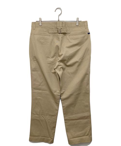 Barnstormer（バーンストーマー）Barnstormer (バーンストーマー) チノパン　シンチバッグ　WIDE CHINO PANTS　1978P ベージュ サイズ:XLの古着・服飾アイテム
