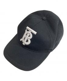 BURBERRY LONDON（バーバリーロンドン）の古着「TBアナグラム Baseball Cap　8010946」｜ブラック