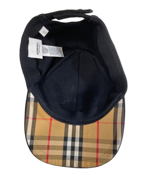 BURBERRY LONDON（バーバリーロンドン）BURBERRY LONDON (バーバリーロンドン) TBアナグラム Baseball Cap　8010946 ブラック サイズ:XLの古着・服飾アイテム