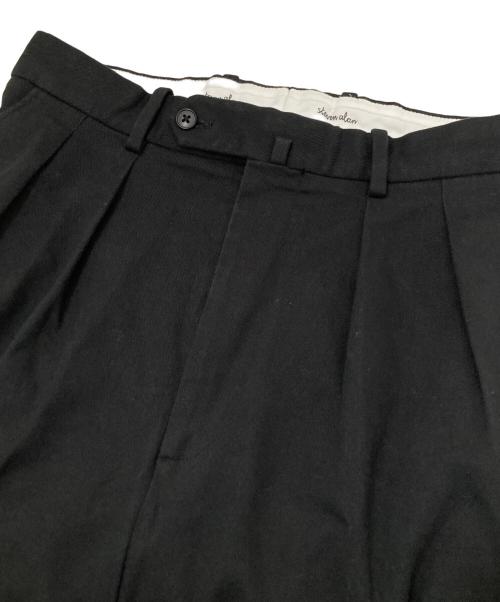 STEVEN ALAN（スティーブンアラン）STEVEN ALAN (スティーブンアラン) ドリル インツープリーツ ドレストラウザーズ　8114-177-1118 ブラック サイズ:Mの古着・服飾アイテム