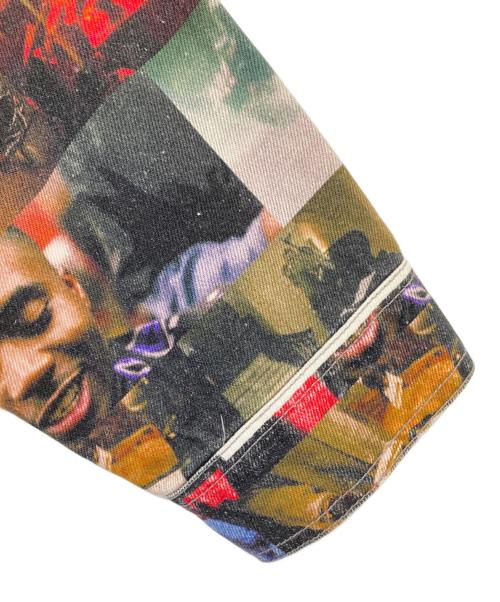 SUPREME（シュプリーム）SUPREME (シュプリーム) Nas and DMX Collage Denim Chore Coat　デニムジャケット　21AW マルチカラー サイズ:XLの古着・服飾アイテム