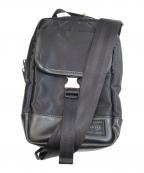 PORTER×SAC'S BARポーター×サックスバー）の古着「別注 ボディバッグ　BODY BAG　383-07489」｜ブラック