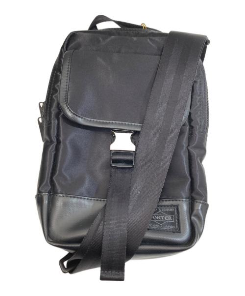 PORTER（ポーター）PORTER (ポーター) SAC'S BAR (サックスバー) 別注 ボディバッグ　BODY BAG　383-07489 ブラックの古着・服飾アイテム