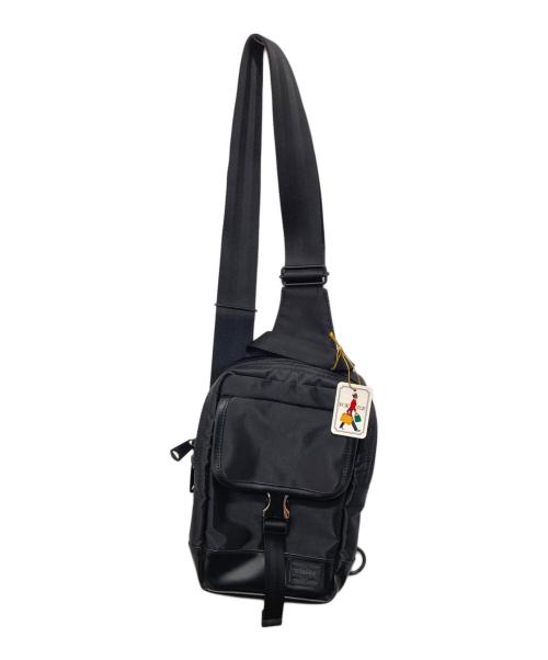 PORTER（ポーター）PORTER (ポーター) SAC'S BAR (サックスバー) 別注 ボディバッグ　BODY BAG　383-07489 ブラックの古着・服飾アイテム