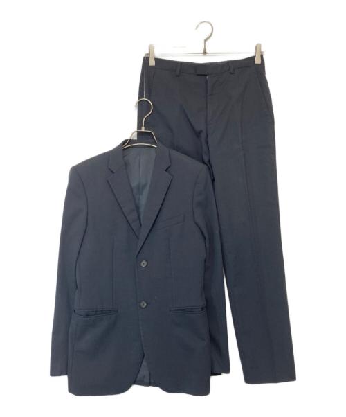 JIL SANDER（ジルサンダー）JIL SANDER (ジルサンダー) セットアップスーツ　SET UP SUITS シングルテーラードジャケット　スラックス　MF210052 ネイビー サイズ:44の古着・服飾アイテム