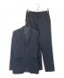 JIL SANDER（ジルサンダー）の古着「セットアップスーツ　SET UP SUITS シングルテーラードジャケット　スラックス　MF210052」｜ネイビー