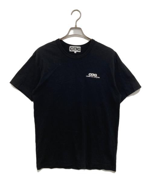 CDG（シーディージー）CDG (シーディージー) Small Logo T-Shirt COMME des GARÇONS コム デ ギャルソン SZ-T029 ブラック サイズ:XLの古着・服飾アイテム