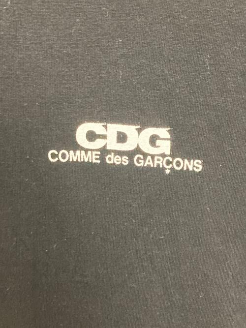 CDG（シーディージー）CDG (シーディージー) Small Logo T-Shirt COMME des GARÇONS コム デ ギャルソン SZ-T029 ブラック サイズ:XLの古着・服飾アイテム