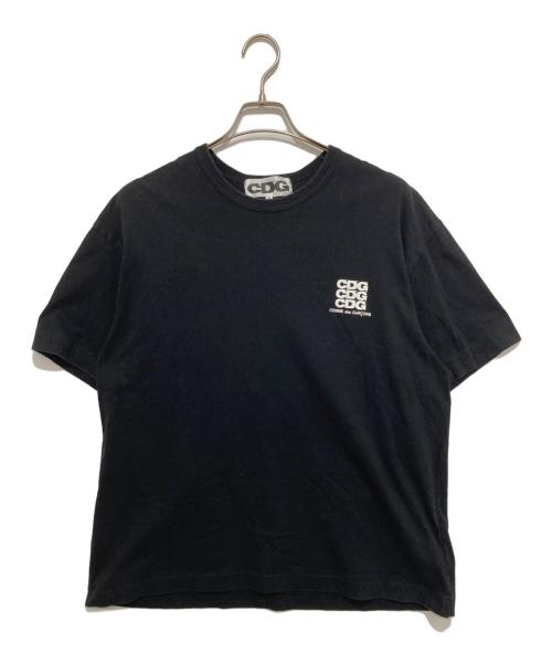 CDG（シーディージー）CDG (シーディージー) CDG OVERSIZED T-SHIRT2 COMME des GARÇONS コム デ ギャルソン AD2024 SZ-T056 ブラック サイズ:Sの古着・服飾アイテム