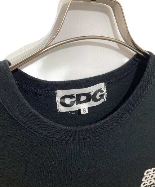 CDG（シーディージー）CDG (シーディージー) CDG OVERSIZED T-SHIRT2 COMME des GARÇONS コム デ ギャルソン AD2024 SZ-T056 ブラック サイズ:Sの古着・服飾アイテム