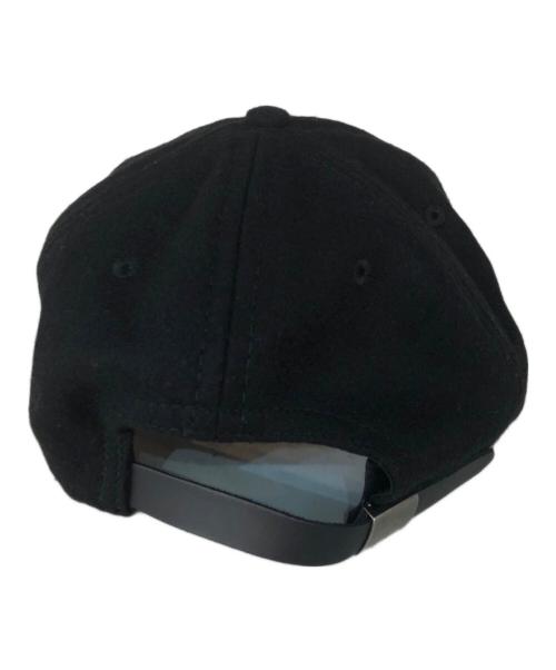 CDG（シーディージー）CDG (シーディージー) EBBETS FIELD FLANNELS (エベッツフィールドフランネルズ) 別注 CDG COMME des GARCONS ロゴウールキャップ コムデギャルソン SZ-K604  ブラックの古着・服飾アイテム