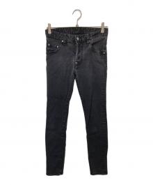 DSQUARED2（ディースクエアード）の古着「スーパーツインキー ジーンズ　S74LB0992」｜ブラック