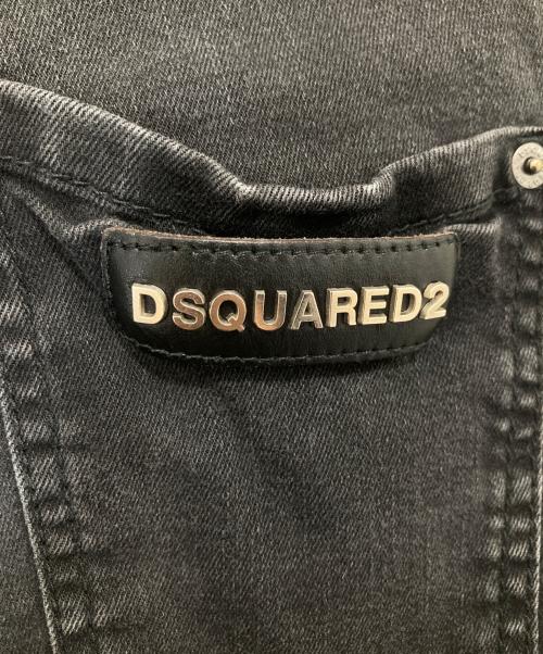 DSQUARED2（ディースクエアード）DSQUARED2 (ディースクエアード) スーパーツインキー ジーンズ　S74LB0992 ブラック サイズ:42の古着・服飾アイテム