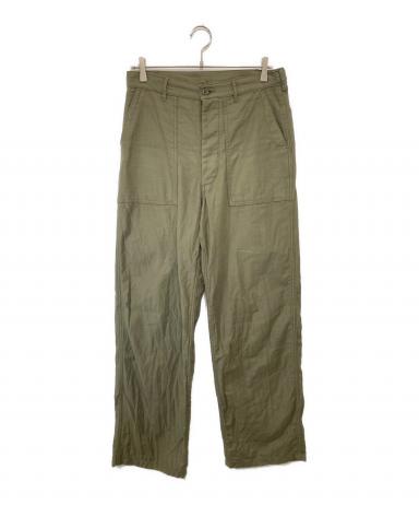 中古・古着通販】HYKE (ハイク) BACK SATIN BAKER PANTS バックサテン