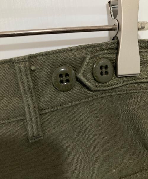 HYKE（ハイク）HYKE (ハイク) BACK SATIN BAKER PANTS　バックサテンベイカーパンツ　13294 カーキ サイズ:XXLの古着・服飾アイテム