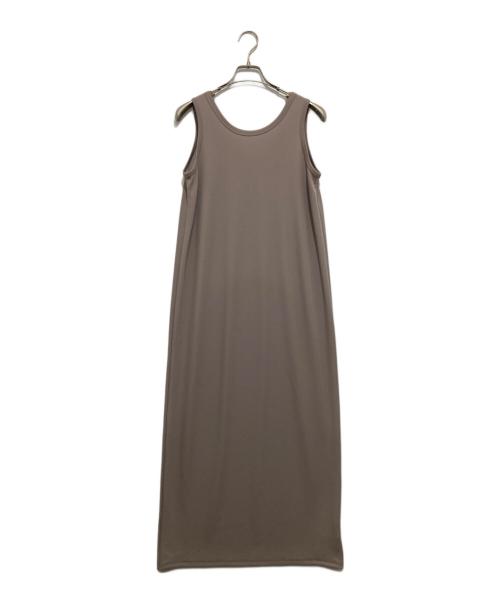 Plage（プラージュ）Plage (プラージュ) リブタンクワンピース ベージュ サイズ:36の古着・服飾アイテム