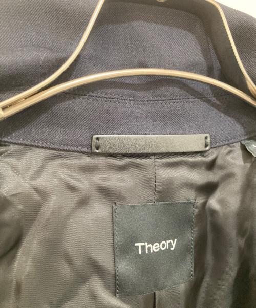 theory（セオリー）theory (セオリー) 24AW Wool PL Flannel River FL（ウールフランネル リバージャケット）　02-4309005 ネイビー サイズ:Lの古着・服飾アイテム