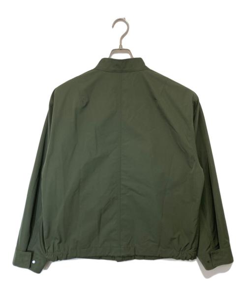 theory（セオリー）theory (セオリー) ST COLLAR BOMBER（スタンドカラー ボマージャケット）　09-3309602 オリーブ サイズ:Mの古着・服飾アイテム