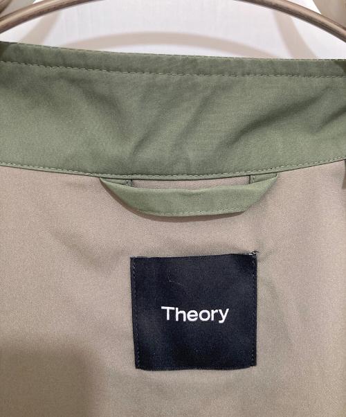 theory（セオリー）theory (セオリー) ST COLLAR BOMBER（スタンドカラー ボマージャケット）　09-3309602 オリーブ サイズ:Mの古着・服飾アイテム