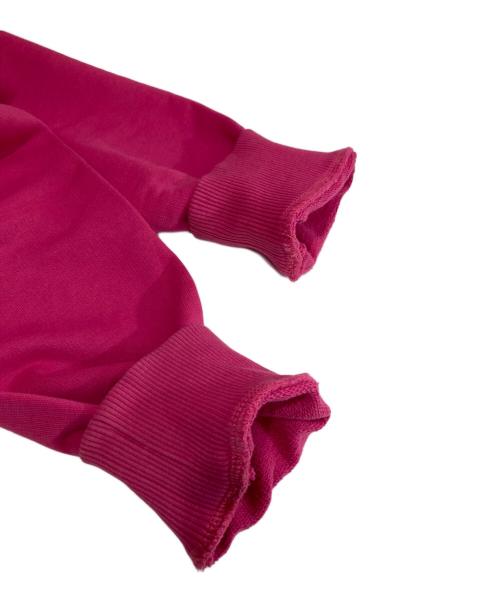 AMI Alexandre Mattiussi（アミアレクサンドルマテュッシ）AMI Alexandre Mattiussi (アミアレクサンドルマテュッシ) Small Heart Embroidery Sweatshirt（スモールハートロゴ刺繍スウェット）　E20HJ007.730 ピンク サイズ:Lの古着・服飾アイテム