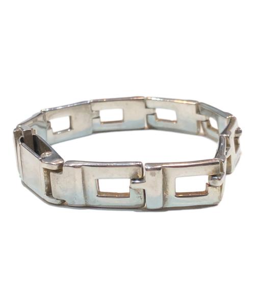 GUCCI（グッチ）GUCCI (グッチ) Gロゴ プレート シルバーブレスレット シルバーの古着・服飾アイテム