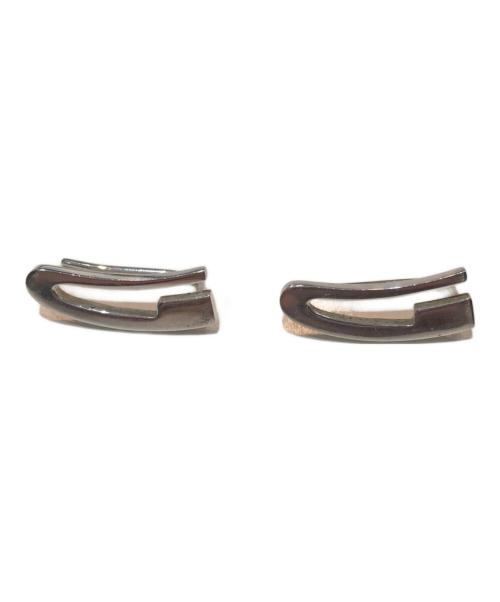 GUCCI（グッチ）GUCCI (グッチ) Gロゴ フックピアス シルバーの古着・服飾アイテム