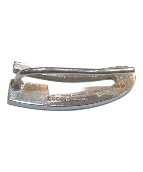 GUCCI（グッチ）GUCCI (グッチ) Gロゴ フックピアス シルバーの古着・服飾アイテム