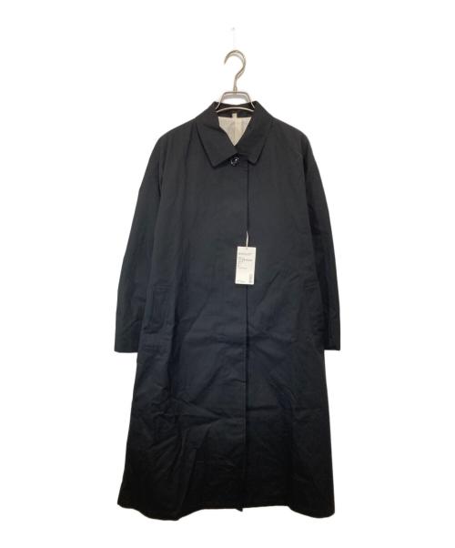 MUJI LABO（ムジラボ）MUJI LABO (ムジラボ) 高密度コットン シングルブレストコート ブラック サイズ:Sの古着・服飾アイテム